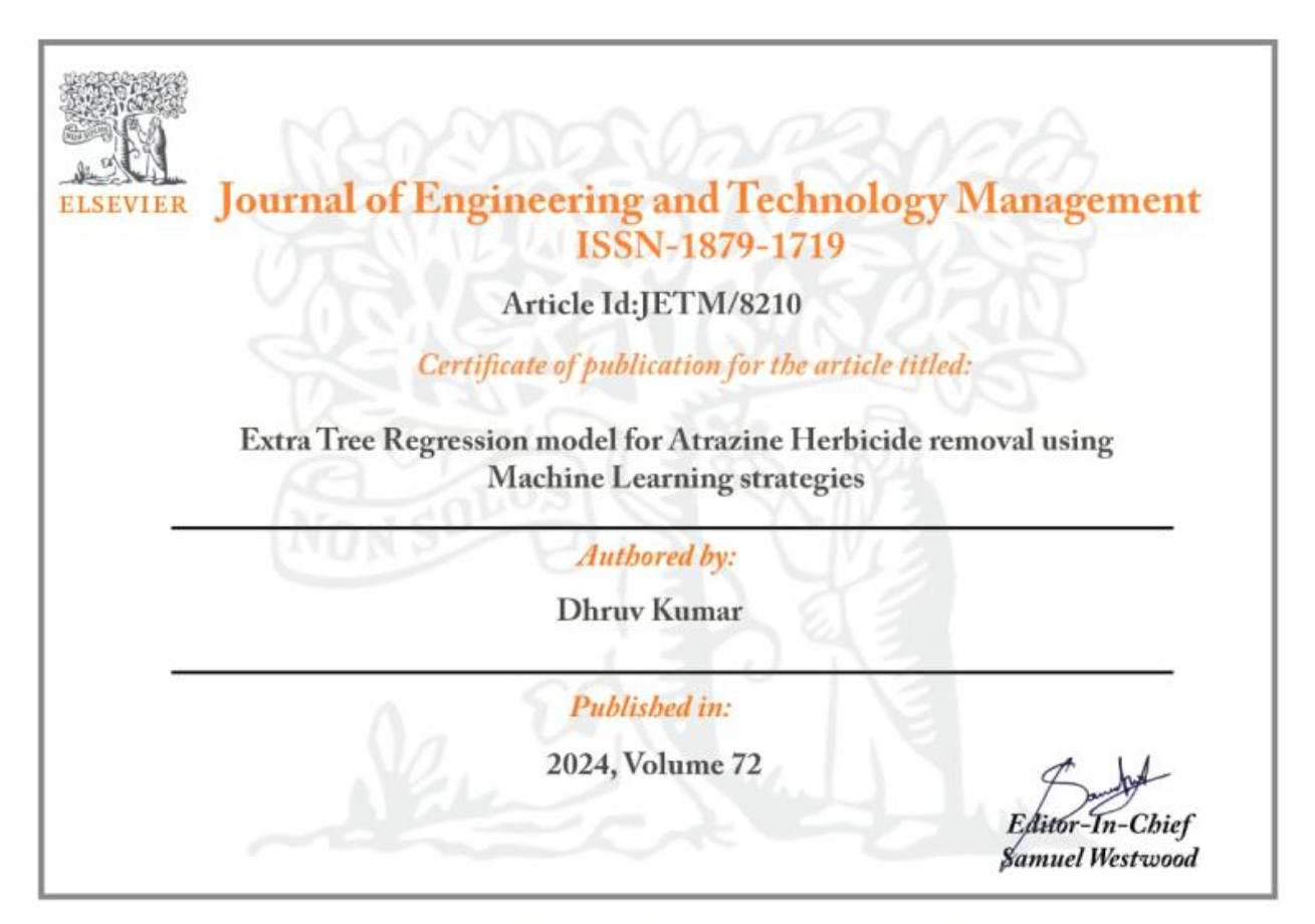 JETM certificate